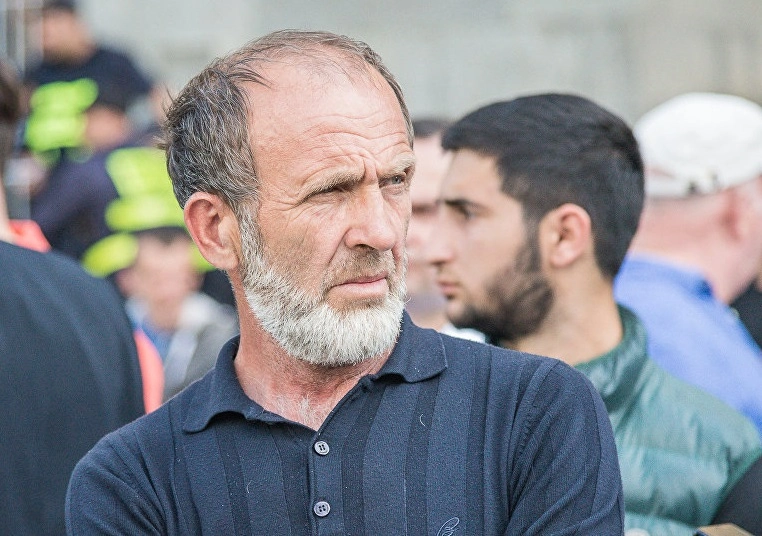 პანკისში მალხაზ მაჩალიკაშვილის მხარდამჭერი აქცია იმართება