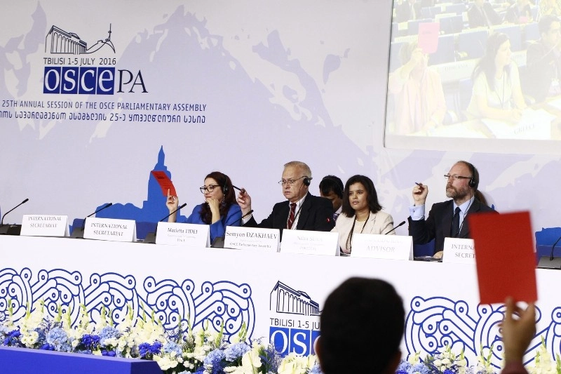 ეუთოს საპარლამენტო ასამბლეის ეკონომიკურ საკითხთა, მეცნიერების, ტექნოლოგიებისა და გარემოს დაცვის კომიტეტმა რეზოლუციის პროექტს მხარი დაუჭირა