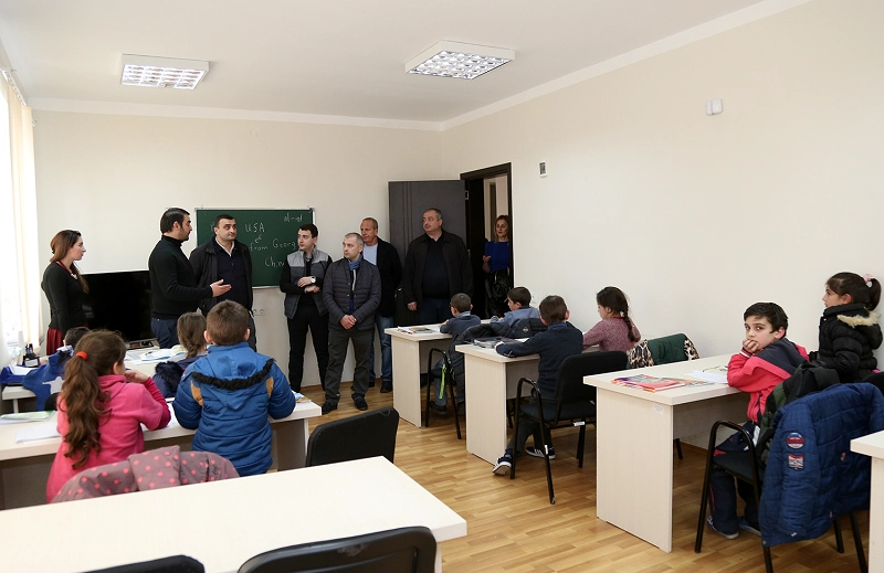  სპორტისა და ახალგაზრდულ საქმეთა კომისიის წევრებმა „ფონიჭალის ახალგაზრდული ცენტრი“ მოინახულეს