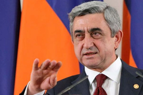 საქართველოს სომხეთის პრეზიდენტი სერჟ სარგსიანი ეწვევა
