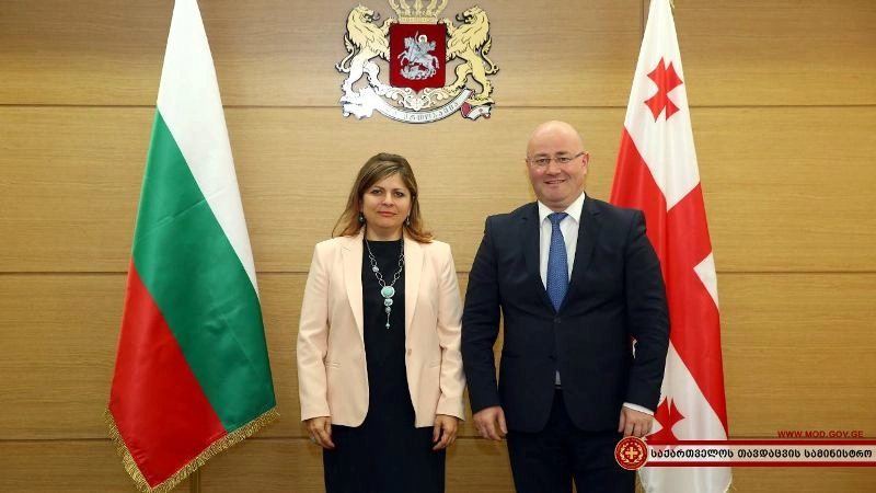 ლევან იზორია ბულგარელ დიპლომატებს შეხვდა