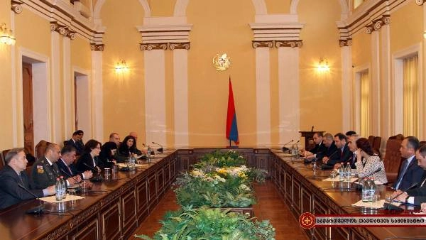 თინათინ ხიდაშელი ეროვნული კრების თავმჯდომარეს შეხვდა