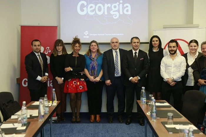  ტურიზმის ადმინისტრაციისა და ავიაკომპანია "Atlasglobal"-ის ორგანიზებით თურქეთიდან ინფოტური გაიმართა