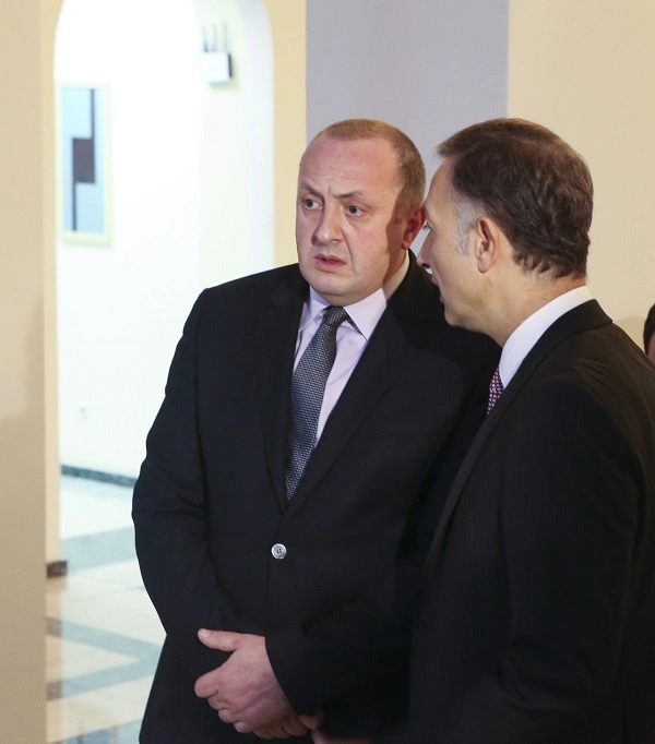 საქართველოს პრეზიდენტი ევროპის საბჭოს  საპარლამენტო ასამბლეის მომხსენებლებს შეხვდა