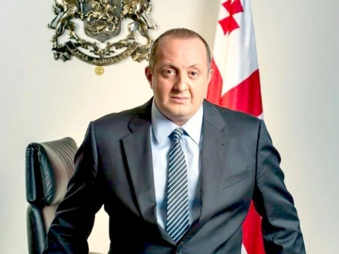 საქართველოს პრეზიდენტი ლატვიელ კოლეგას ქვეყნის დამოუკიდებლობის დღეს ულოცავს