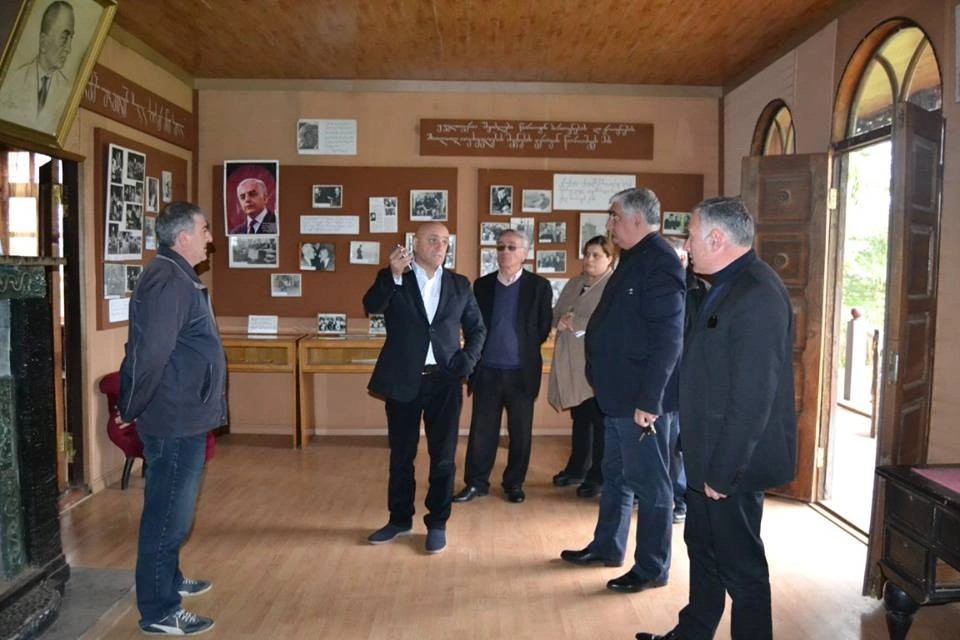 აბაშაში კონსტანტინე გამსახურდიას სახლ-მუზეუმი განახლდება
