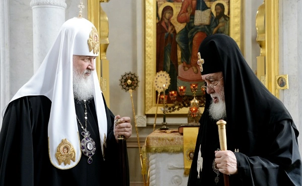 უფალმა მოგმადლოთ ძალა, განაგრძოთ ნაყოფიერი მოღვაწეობა რუსეთის მართლმადიდებლური ეკლესიის საკეთილდღეოდ - ილია II რუსეთის პატრიარქს