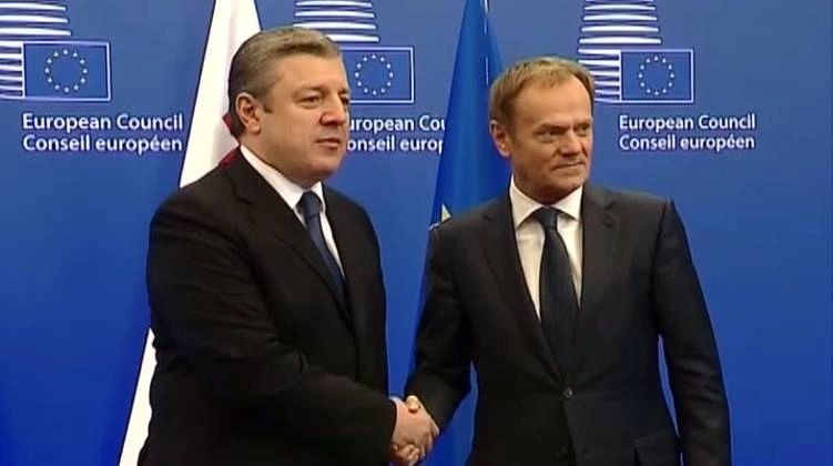  გიორგი კვირიკაშვილი დონალდ ტუსტკს შეხვდა