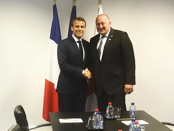 გიორგი მარგველაშვილმა ემანუელ მაკრონი საქართველოში მოიწვია