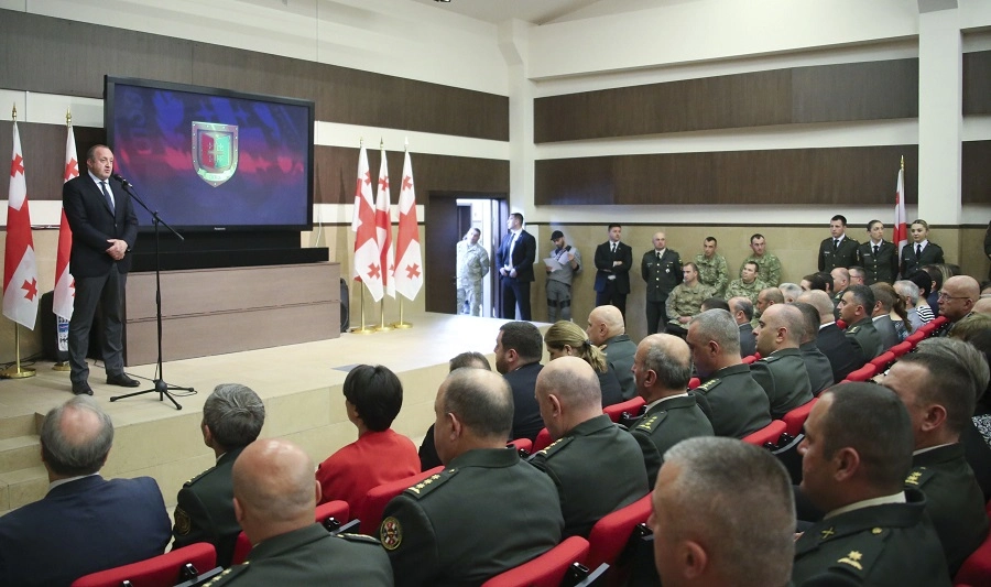 საქართველოს პრეზიდენტმა იუნკერებს თავდაცვის აკადემიის 23 წლის იუბილე მიულოცა