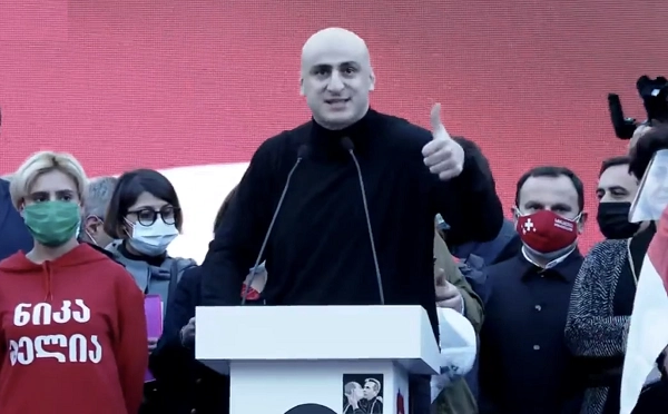  ერთ მშვენიერ დილას რუსთაველის გამზირი, როცა პატრიოტებით გაივსება, მანამდე არ დაიშლება, სანამ ეს რეჟიმი სახლში არ წავა - ნიკა მელია