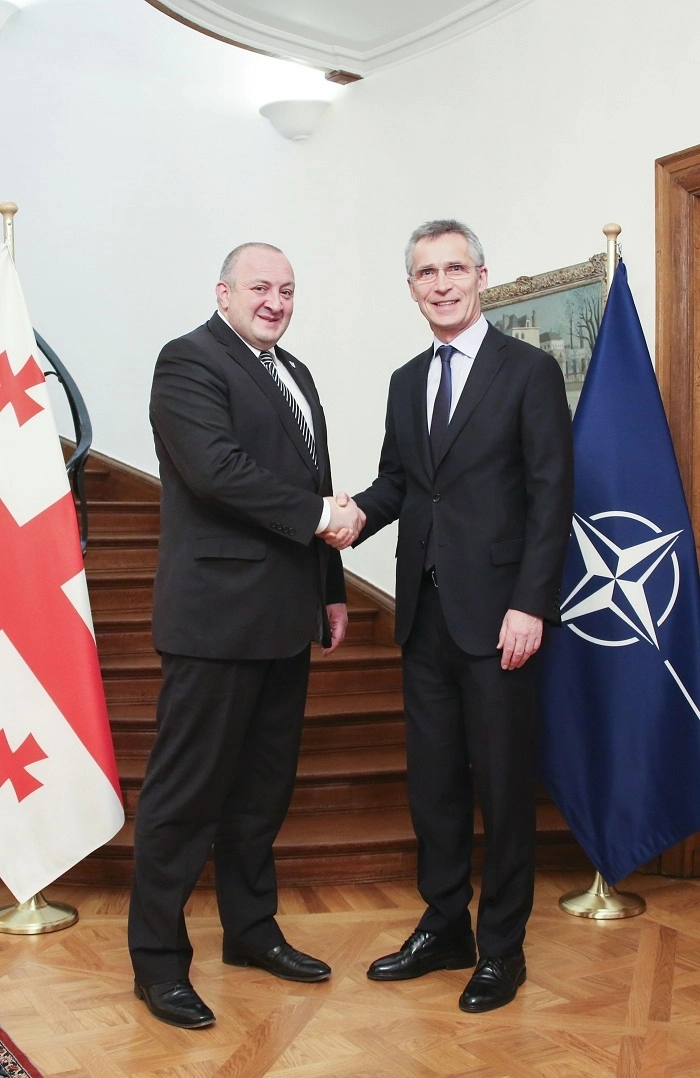  იენს სტოლტენბერგმა გიორგი მარგველაშვილი ნატო-ს 2018 წლის ბრიუსელის სამიტზე მიიწვია