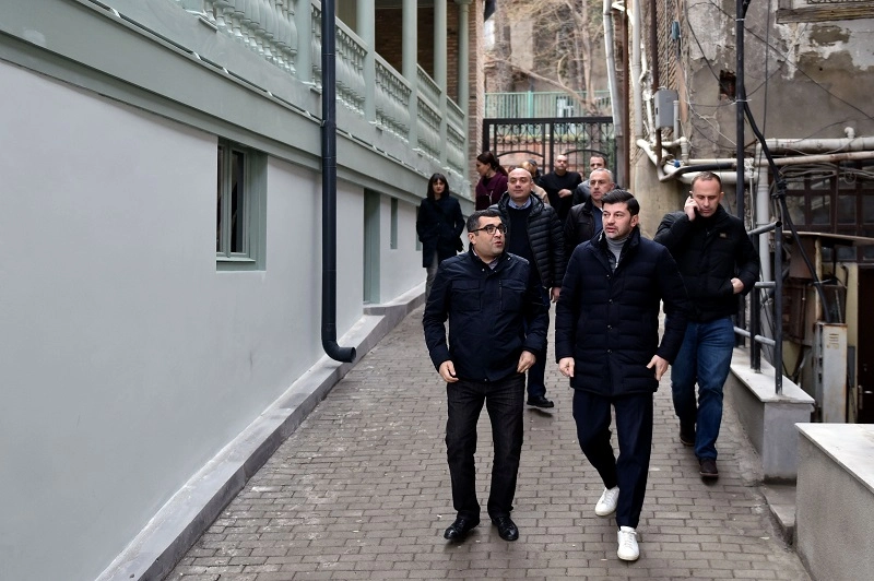  დადიანის N32-ში ისტორიული სახლის რეაბილიტაცია დასრულდა