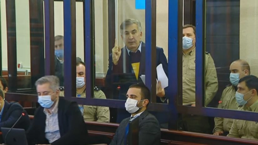 ჩემმა ჩამოსვლამ ბოლო ლურსმანი ჩაასო რეჟიმის ლეგიტიმურობის კუბოში - სააკაშვილი