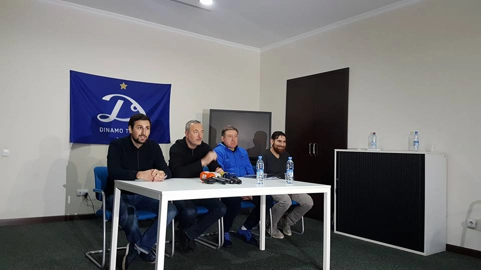 თბილისის "დინამოს" უკრიანელი ვიაჩესლავ გროზნი გაწვრთნის