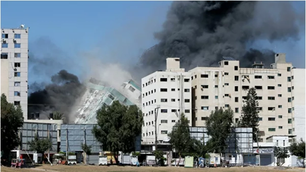 ისრაელის განცხადებით, ჰამასი  Al-Jazeera-სა და Associated Press-ის ოფისებს ცოცხალ ფარად იყენებდა