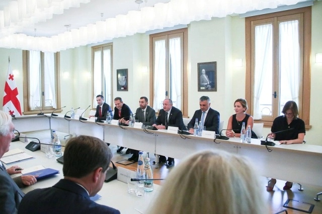 გიორგი მარგველაშვილმა ამერიკელ კონგრესმენთა დელეგაცია მიიღო