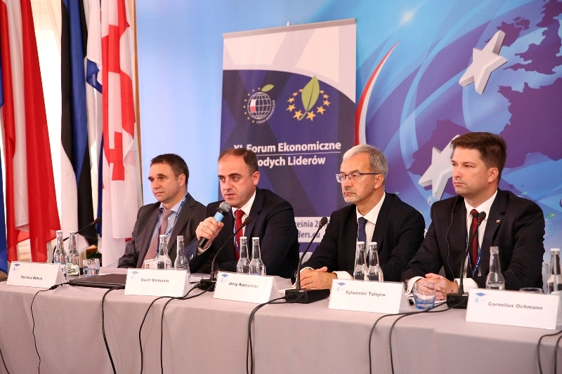 დავით ნარმანია კრინიცა-ზდრუიში რიგით 26-ე ეკონომიკურ ფორუმზე სიტყვით გამოვიდა