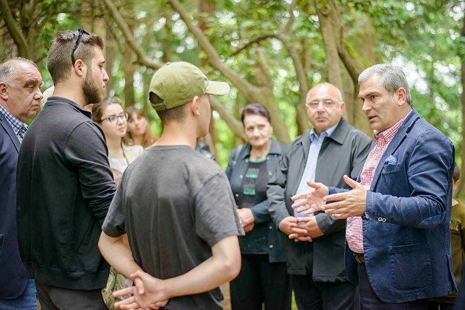 გიგლა აგულაშვილი გურიის რეგიონს სტუმრობდა