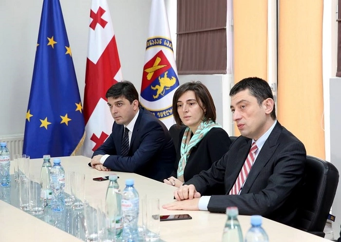  გიორგი გახარიამ შინაგან საქმეთა სამინისტროს მომსახურების სააგენტოს თანამშრომლებს ახალი ხელმძღვანელი წარუდგინა