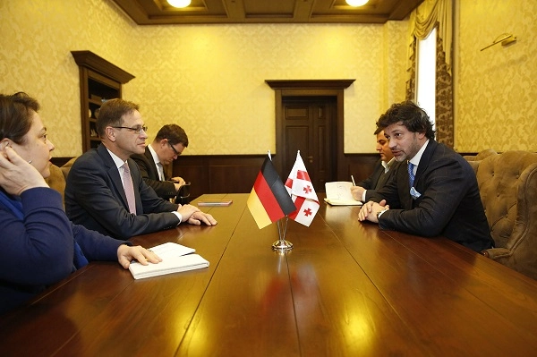 თბილისის მერმა გერმანიის ელჩთან გაცნობითი ხასიათის შეხვედრა გამართა
