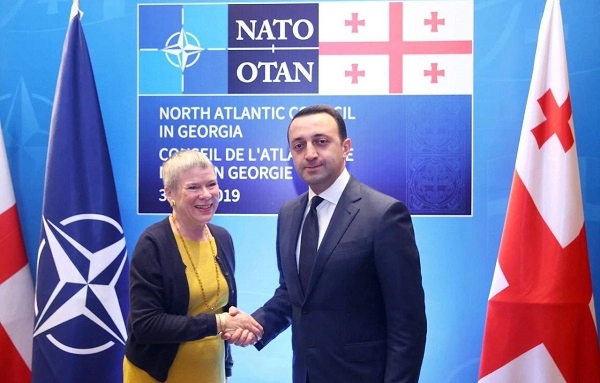 ირაკლი ღარიბაშვილი ნატოს გენერალური მდივნის მოადგილეს შეხვდა