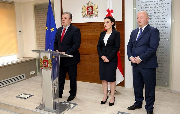 ლევან იზორია თავდაცვის, ხოლო ქეთევან  ციხელაშვილი შერიგებისა და სამოქალაქო თანასწორობის საკითხებში სახელმწიფო მინისტრი  გახდა
