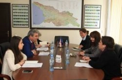 გიგლა აგულაშვილი გერმანიის ელჩს შეხვდა