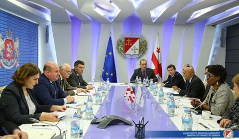 ნოდარ ხადური მსოფლიო ბანკის წარმომადგენლებს შეხვდა