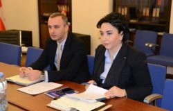  ეკა ბესელია UNDP-ის მრჩეველს, კევინ დევოს შეხვდა