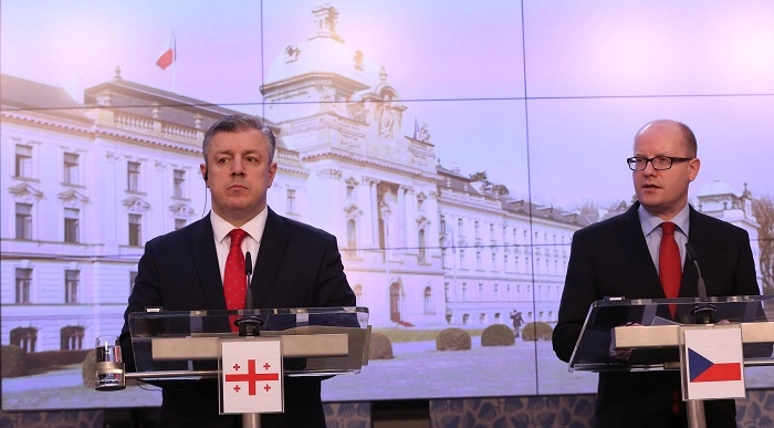 “ჩეხეთი მხარს უჭერს თქვენი ქვეყნის სწრაფვას ევროკავშირსა და ნატოში”