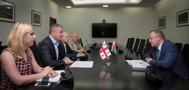 ოთარ დანელია ბელარუსის რესპუბლიკის  ელჩს შეხვდა