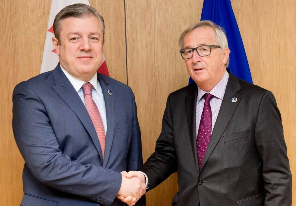  გიორგი კვირიკაშვილი ევროკომისიის პრეზიდენტს შეხვდა