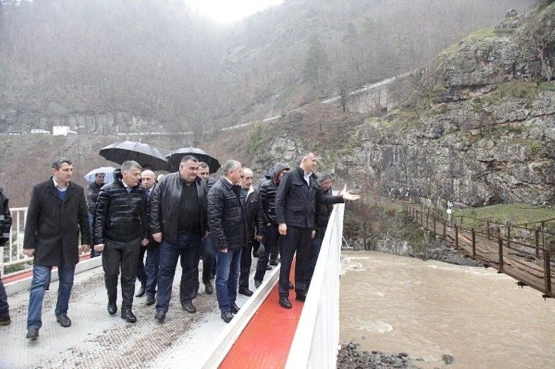 შუახევის სოფლებში, კლდისუბანში და ბესელაშვილებში, ახალი ხიდის მშენებლობა დასრულდა