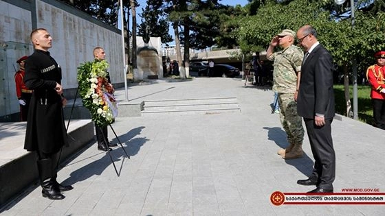  ტამიშის ბრძოლაში დაღუპულ გმირებს პატივი მიაგეს