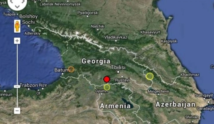 მიწისძვრა საქართველოს საზღვართან
