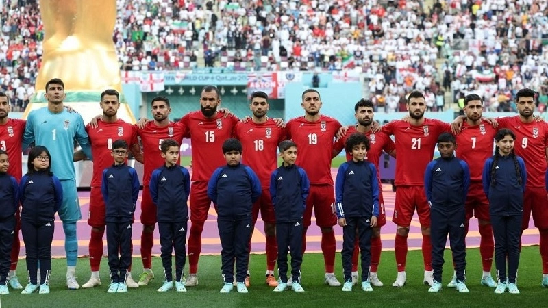 ყატარში მსოფლიო ჩემპიონატზე ირანისა და ინგლისის მატჩზე ირანის ნაკრებმა თავისი ქვეყნის ჰიმნი არ იმღერა