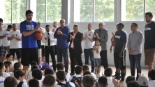 ტარიელ ხეჩიკაშვილმა  NBA-ს საზაფხულო კემპის მონაწილეები დააჯილდოვა