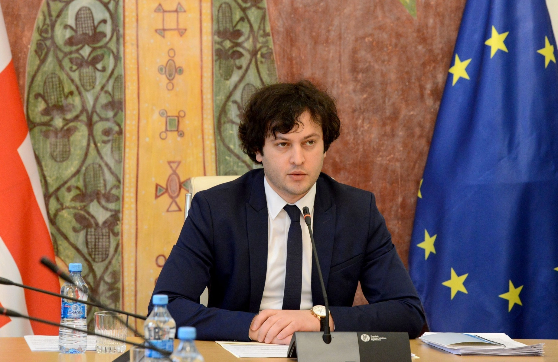 საქართველოს პარლამენტის თავმჯდომარის სამუშაო ვიზიტი ბრიუსელში დაიწყო 