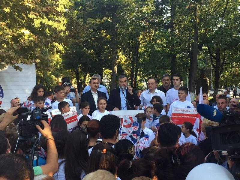 ენმ სენაკში მაჟორიტარი დეპუტატობის კანდიდატად კობა ნაყოფია წარადგინა