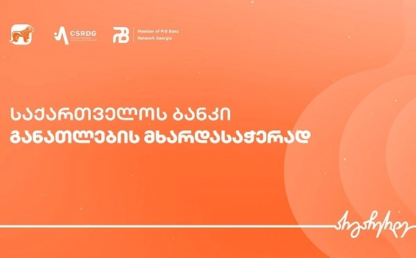საქართველოს ბანკი მორიგ „პრო ბონო“ აქტივობაში ჩაერთო