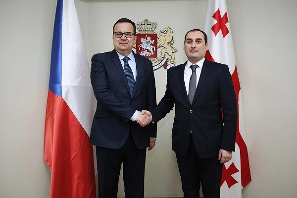 დიმიტრი ქუმსიშვილმა იან მლადეკთან საქართველო-ჩეხეთის ეკონომიკური თანამშრომლობის პერსპექტივები განიხილა