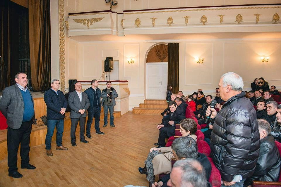 გიგლა აგულაშვილი სამეგრელოს რეგიონს სტუმრობდა