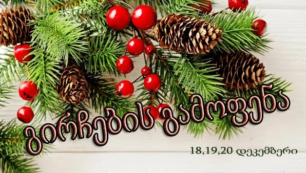 18-20 დეკემბერს, ბათუმის ბოტანიკურ ბაღში, გირჩების გამოფენა-გაყიდვა გაიმართება