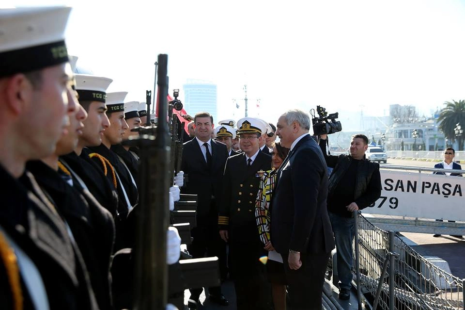 გიორგი მღებრიშვილი საქართველოში ოფიციალური ვიზიტით მყოფ, ნატო-ს გაერთიანებული საზღვაო ძალების სარდლობის შტაბის უფროსს შეხვდა