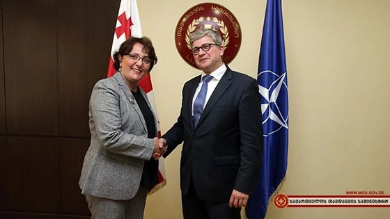 შეხვედრა პოლონეთის ეროვნული უშიშროების ბიუროს ხელმძღვანელთან