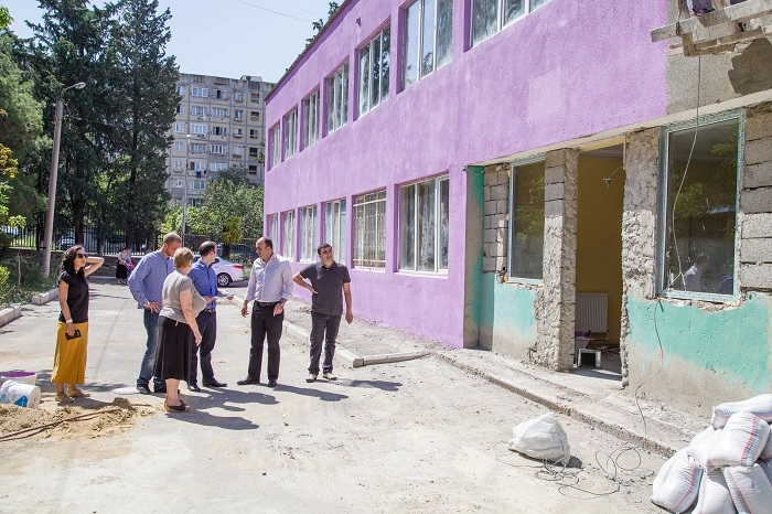 თბილისის საბავშვო ბაღებში ძველი ფასადები რემოტდება