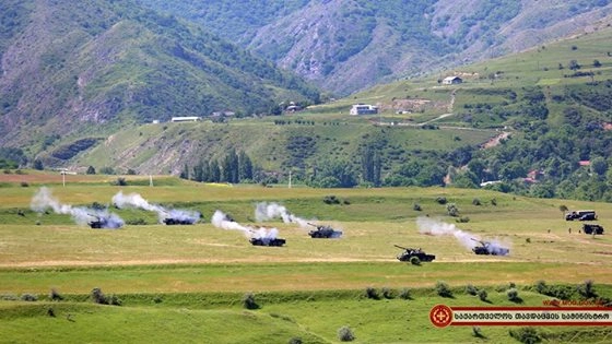 საარტილერიო სწავლება ორფოლოს პოლიგონზე