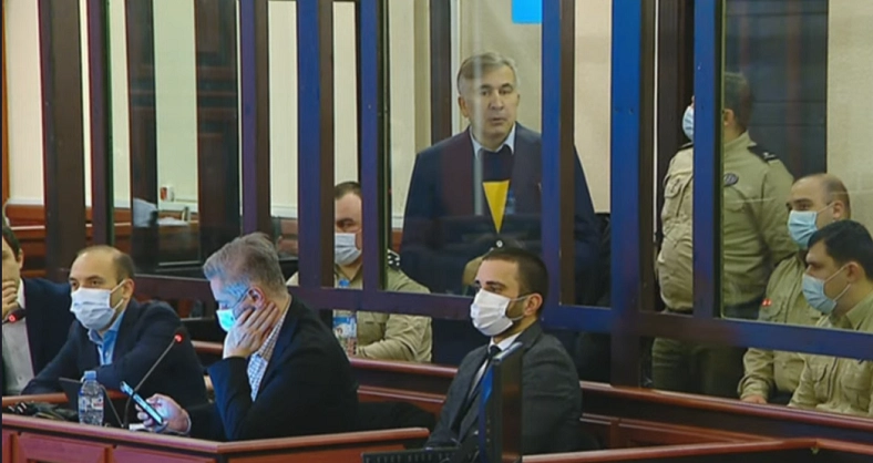 სასამართლოში მიხეილ სააკაშვილის პროცესი დაიწყო
