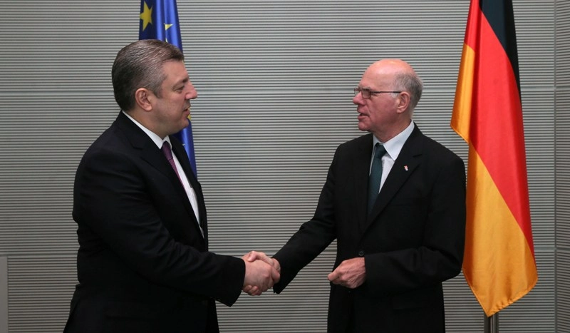 შეხვედრა გერმანიის ფედერაციული რესპუბლიკის ბუნდესტაგის პრეზიდენტთან